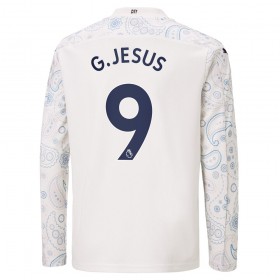 Koszulka Manchester City G.Jesus 9 Trzeci 2020-2021 - Koszulki Piłkarskie(L/S)